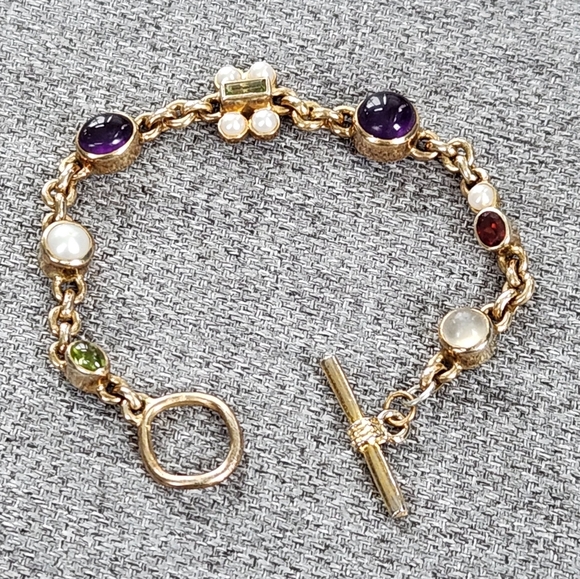 Vintage RARE Michou 22k Gold Vermeil Bracelet